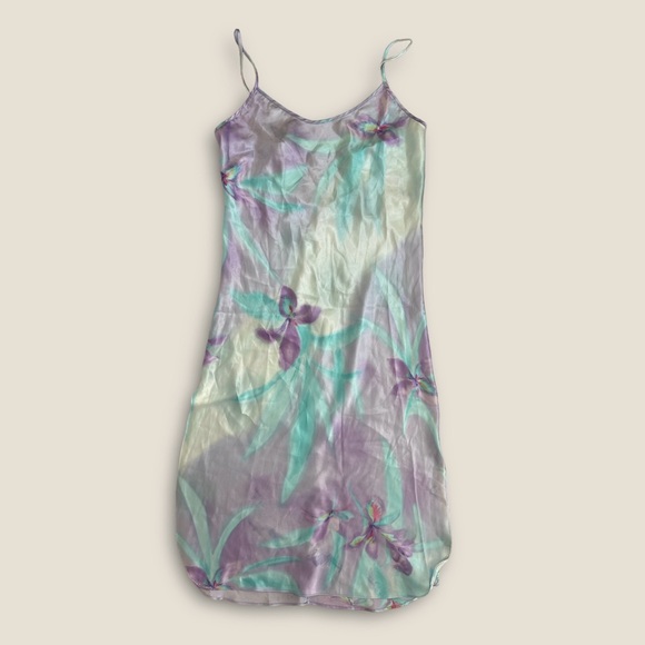 Vintage Silk Slip Dress - Picture 1 of 2